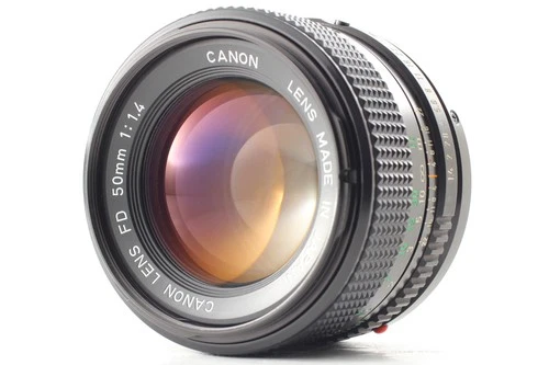 [Top MINT] Canon New FD NFD 50mm f/1.4 Standard MF Lens A-1 AE-1 F-1 From JAPAN