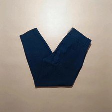 Sézane Womens Blue Viscose Pants Trousers 38 M Luxury Elegant Business