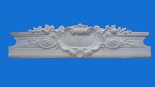 PANNELLO SOPRAPORTA IN GESSO -Art.185- (Prodotto laccato bianco)
