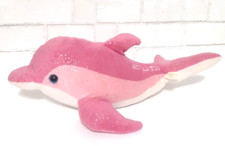 Aurora Destination Nation Pink Dolphin Plush Atlantis Soft Stuffed Animal Toy