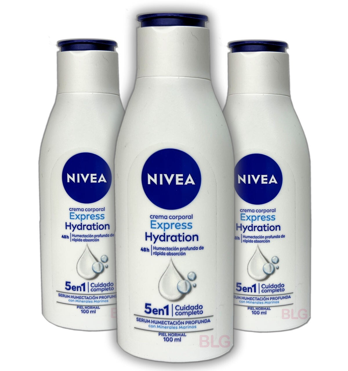NIVEA Body Cream Moisturizer Shea Lotion Skin Bundle Care Crema Corporal 3.4oz