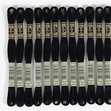 Black Diamond Embroidery Thread - 6 Strand Cotton Floss 117-310 