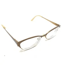 Kate Spade Eyeglasses 50-15-135 Brown Round Metal 0JUV Camelot New York 2214 N13