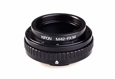 KIPON Macro Adapter with Helicoid Tube for M42 Screw Lens to Fuji X XF Camera