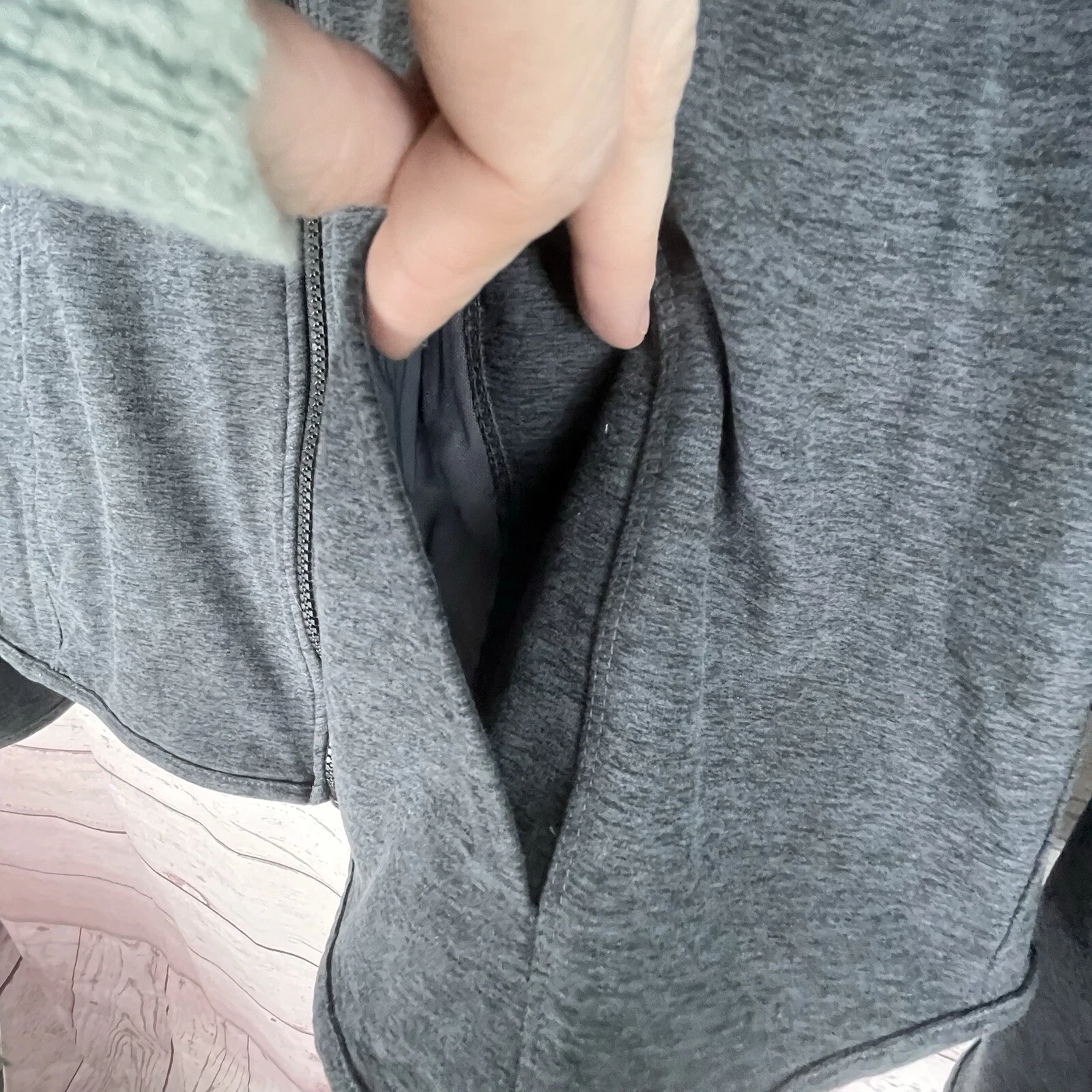 yogalicious lux ultra soft full zip pockets jacket