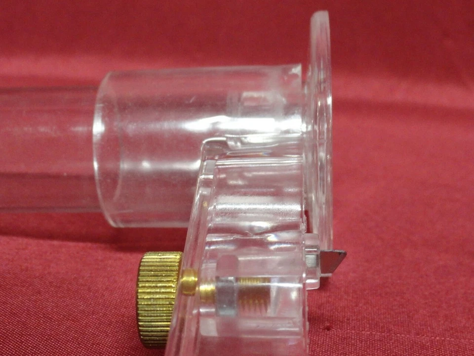 CORTADOR GIRATORIO AJUSTABLE ~ CON BASE DE CORTE DE VIDRIO ~ MODELO 998 ~ USADO Foto 4 de 4