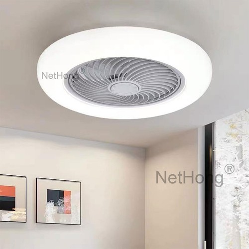 6 Speed Large LED Ceiling Fan with Lighting LED Light Adjustable Wind + Remote - Picture 10 of 10