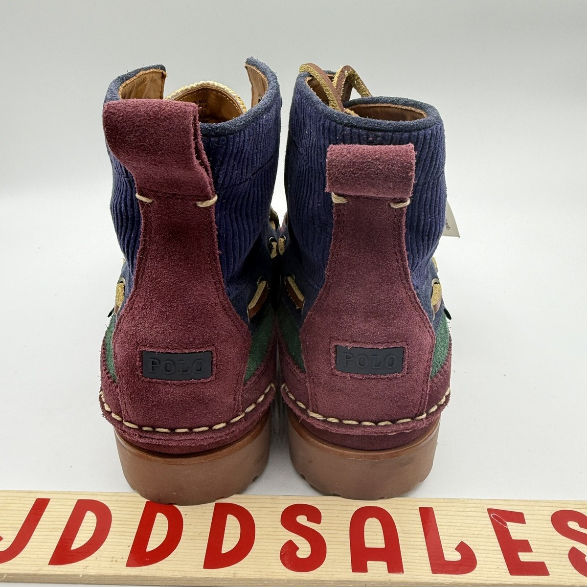 Polo Ralph Lauren Country Ranger MID Color Block Suede 