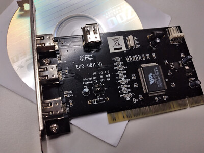 FireWire Karte PCI intern für diverse Geräte Porterweiterung
