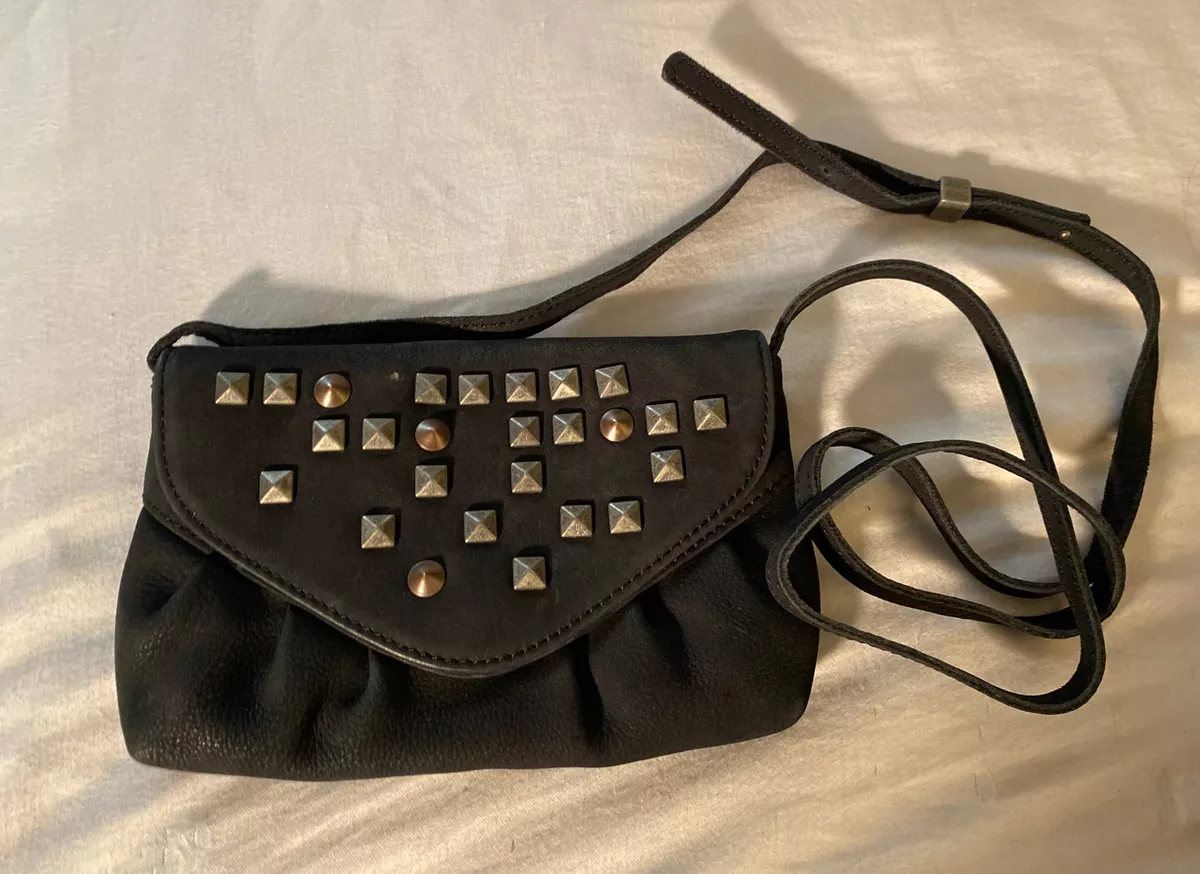 Liebeskind Berlin Black Leather Crossbody Bag Studded | eBay