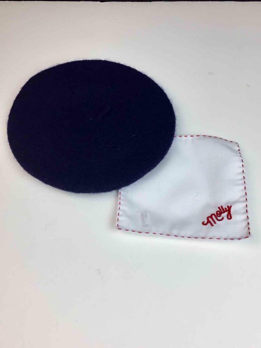 American Girl Molly Meet Hankie (Pleasant Company tag) Blue Beret/Hat (no  tag)