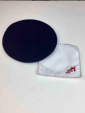 American Girl Molly Meet Hankie (Pleasant Company tag) & Blue Beret/Hat (no tag)