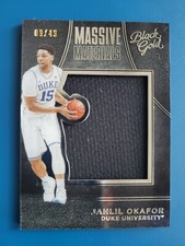 Jahlil Okafor 2016 PANINI BLACK GOLD 