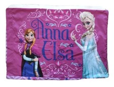 Disney Frozen Double Sided Standard Pillowcase Anna Elsa