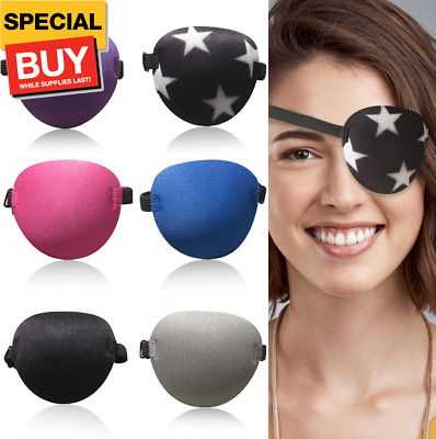 6pcs Eye Patch, Adjustable Soft Eye Patches for Adults and Kids,Medical Eyepatch