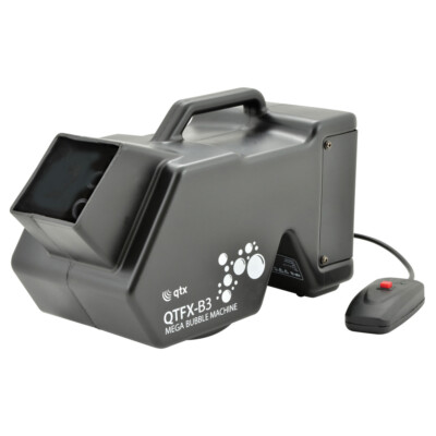 QTX QTFX-B3 Mega Seifenblasenmaschine DJ Disco Party leicht QTFXB3 & Fernbedienung