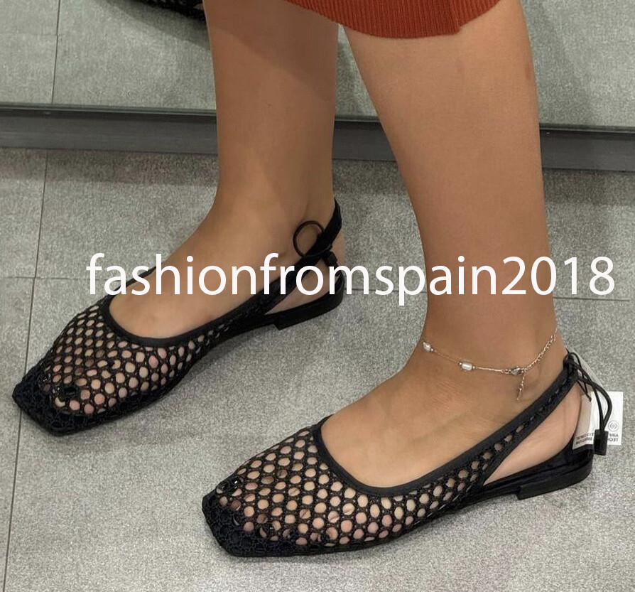 ZARA ブラック ミュール 35サイズ ZARA NEW WOMAN SLING BACK BOW HEELS SHOES BLACK 35-42 2226