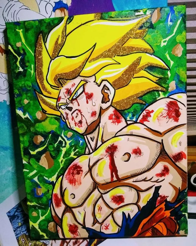 Dragon Ball  Dragon ball painting, Dbz drawings, Dragon ball art