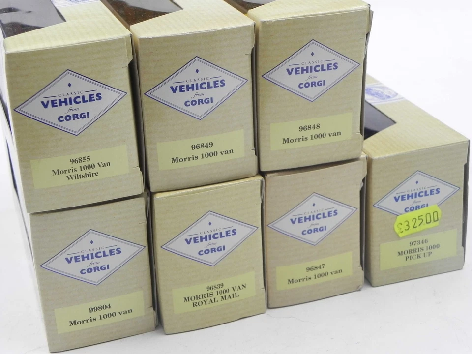 Corgi Classic Veichles Morris 1000 Van Royal Mail Police Custard Tarmac 1/43 - Imagen 4 de 4