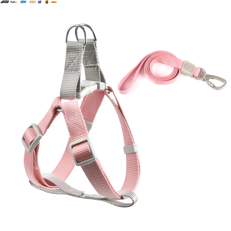 Dog Harness Vest for Small Dogs Adjustable Puppy Harness Vest with Leash Outdoor Dog Harness Vest for Small Dogs Adjustable Puppy Harness Vest with Leash Outdoor