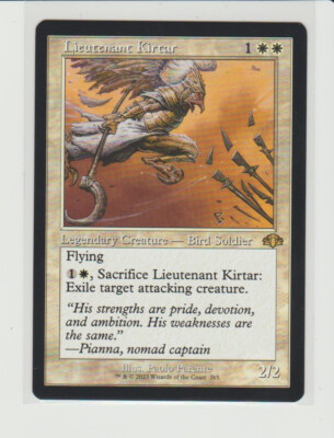 Lieutenant Kirtar Retro Rare Magic MtG Card DMR 265 | eBay