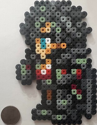 Clive Rosfield Bead Sprite Perler Artkal Pixel Art Retro Final