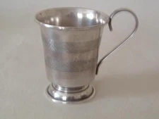 Vintage EPNS Christening Mug