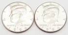 1994 P & D Kennedy Half Dollar Set (2 coins)  AVE CIRCULATED **FREE SHIPPING**