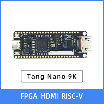 Tang Nano 9K FPGA Development Board GW1NR-9 RISC-V HDMI w/ LCD 1.14''/4.3''/5''/7''