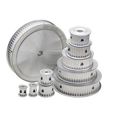 HTD-5M 12T-100T Timing Belt Pulleys Pitch 5mm AF-type Drive Pulley Width 21mm