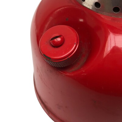 VINTAGE COLEMAN LANTERN 200A - 1970 Single Mantle Camping Red