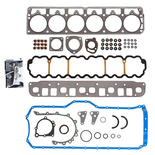 Juego completo de juntas para Jeep Grand Cherokee Wrangler TJ 01-03 4,0 L OHV VIN S V Foto 2 de 4