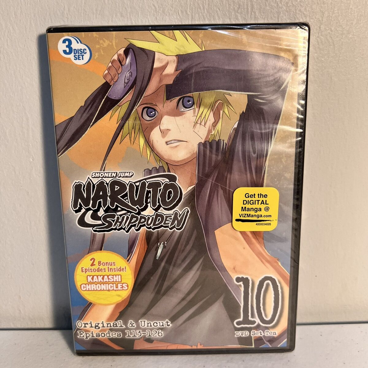 Naruto Shippuden: Uncut - Set 10 (ep.113-126) on DVD Movie