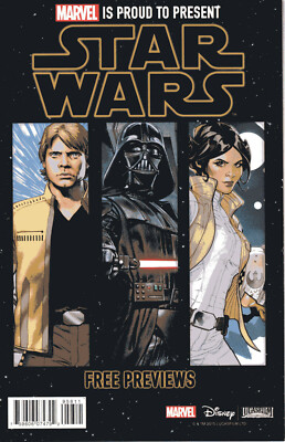 Marvel Comic Star Wars Free Previews, neu und ungelesen