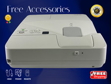 NEC NP-UM330W 3LCD Projector WXGA Ultra Short Throw 3300 ANSI HD HDMI w/Bundle