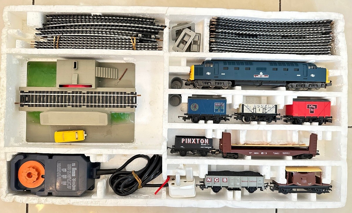 Lima OO 105007 Super Freight Flyer El. Train Set W/Power