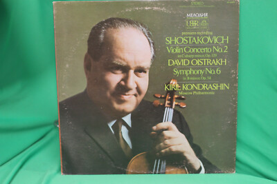 Shostakovich Violin Concerto No 2 & Symphony No 6 B Minor - David Oistrakh