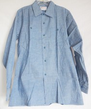 1960's-70's NOS Prison Chambray Work Shirt