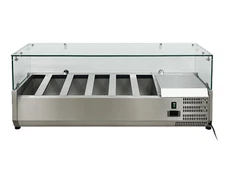 Countertop Sandwich Prep Table 48" Refrigerated Food Prep Cooler NSF