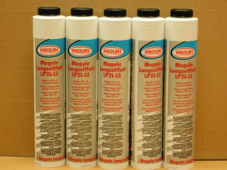 11,45€/kg Meguin EP Langzeitfett LP2L - LS 5 x 400 g Lube Shuttle Kartusche