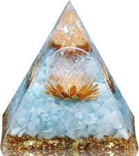 Orgone Pyramid Energy Generator Emf Protection Healing Meditation Orgonite USA