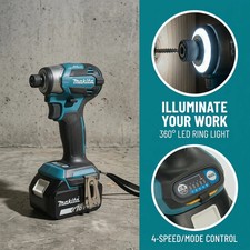 Imagen de Makita DTD173 18V Brushless Cordless Impact Driver 180Nm 1800RPM Power Tool