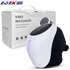 Knee Massager for Arthritis & Stiffness Vibration + 40/45/48°C Heat + Red-Light