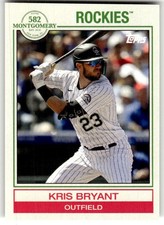 2022 Topps 582 Montgomery Club Set 4 Kris Bryant #18