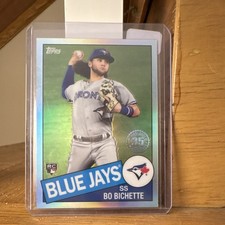 Topps 2020 Chrome Ben Baller 1985 Topps Bo Bichette RC #85TC-2 Blue Jays