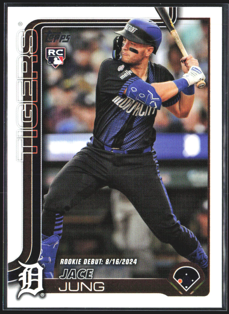 2023 Topps Update Series Jace Jung #US93 RC