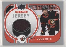 2021-22 Upper Deck Series 1 UD Game Jersey Colin White #GJ-CW vm9