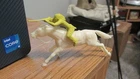 VINTAGE MARX FORT APACHE, DEARBORN PLAYSET INDIAN & HORSE