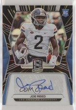2020 Panini Spectra Rookie Auto Hyper Prizm 84/99 Joe Reed #11 Auto 8x7