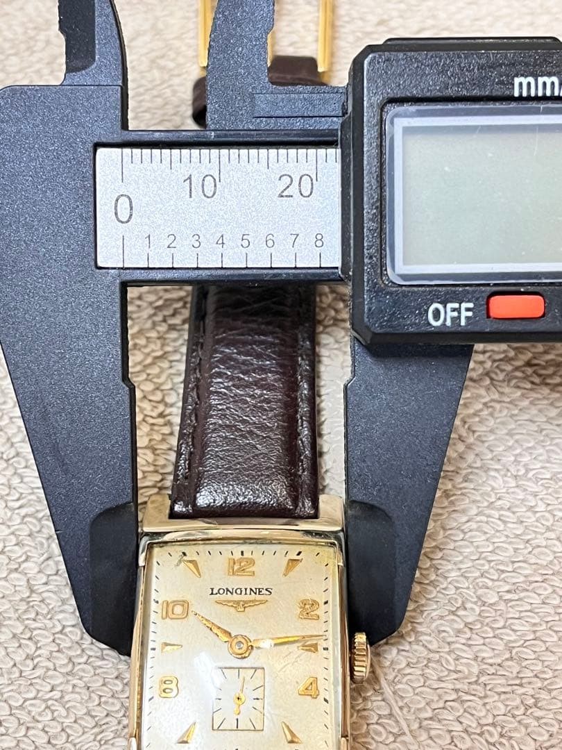 Longines 9lt 10kgf Rectangular Antique Watch 10k … - image 14